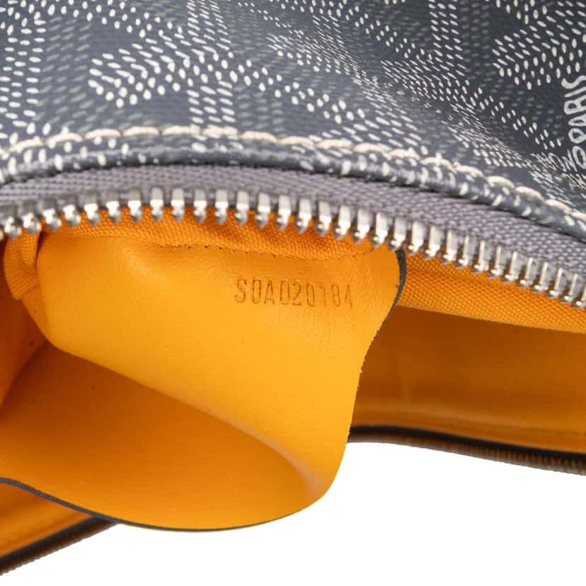 Goyard Goyardine Senat MM Grey Canvas Good condition - Box View