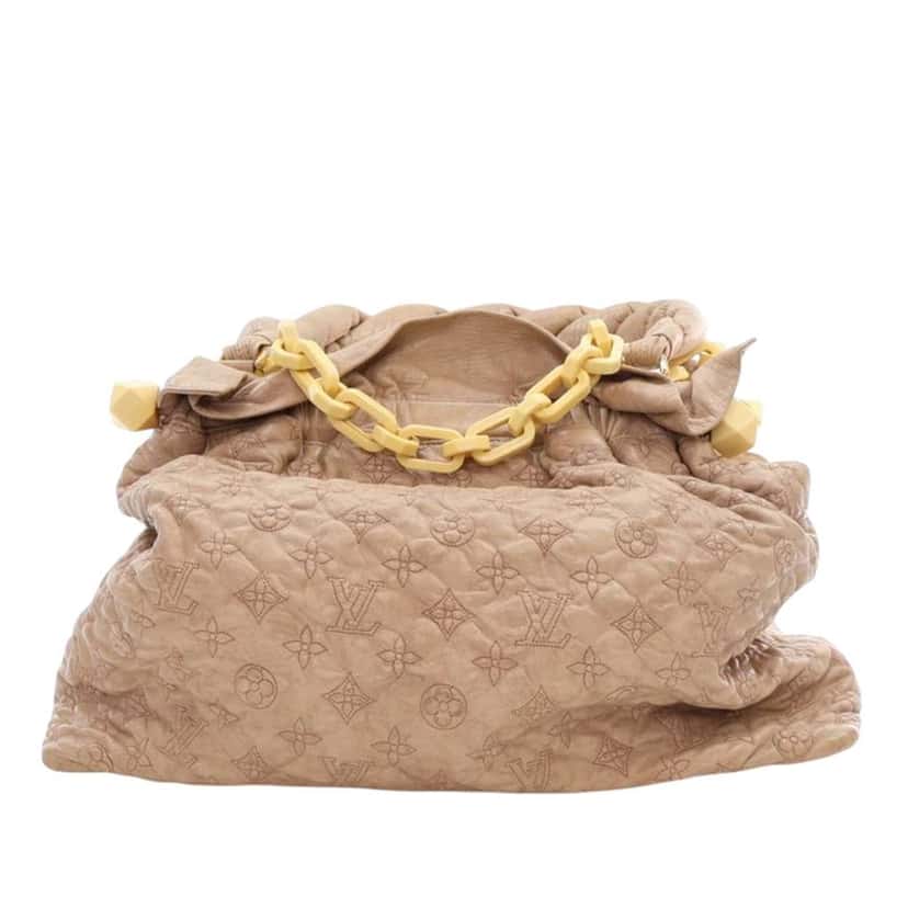 Louis Vuitton Limited Edition Monogram Olympe Stratus GM Brown Leather Good condition - Inside View