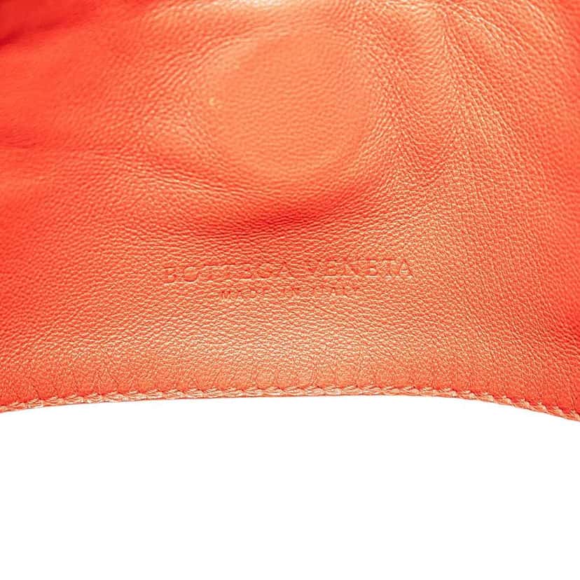 Bottega Veneta Nappa Intrecciato Parachute Tote Red Leather Good condition - Box View