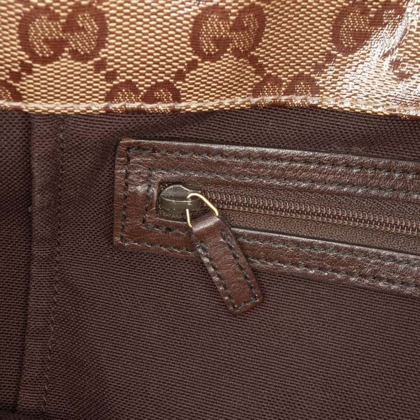 Gucci Babouska GG Crystal Tote Brown Good condition - Box View