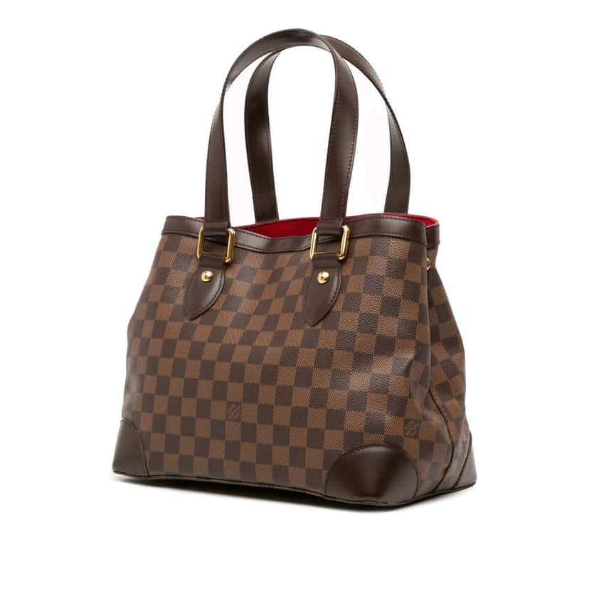 Louis Vuitton Damier Ebene Hampstead PM Brown Good condition - Back View