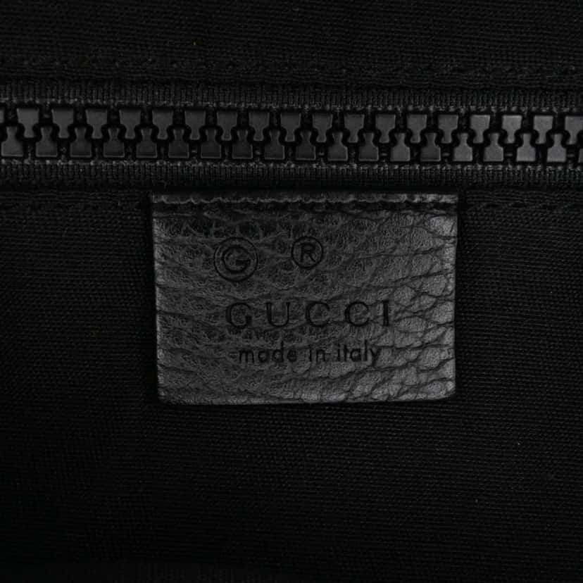 Gucci GG NylonWeb Crossbody Black Good condition - Box View