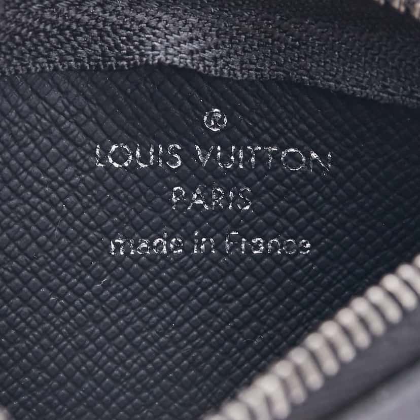 Louis Vuitton Monogram Eclipse Reverse Pochette Cles Grey Good condition - Box View