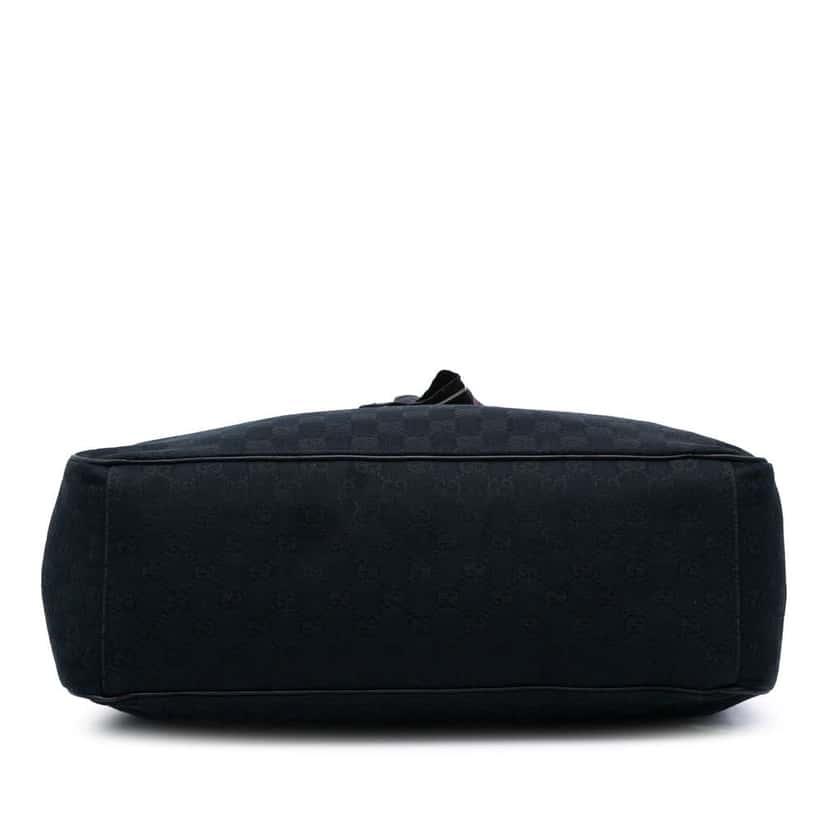 Gucci Large GG Canvas Positano Tote Black Canvas Fair condition - Inside View
