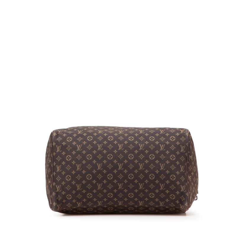 Louis Vuitton Monogram Mini Lin Speedy 30 Brown Canvas Good condition - Inside View