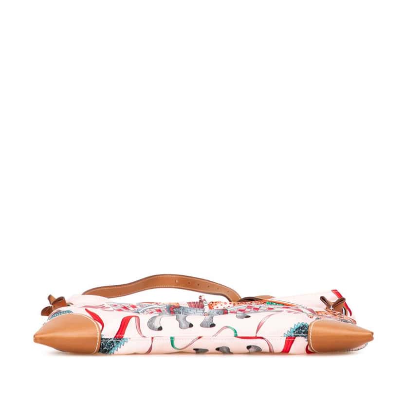 Hermès Silk La Marche Du Zambeze Silky City 33 Pink Silk Good condition - Inside View