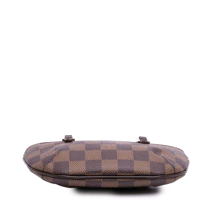 Louis Vuitton Damier Ebene Manosque Pochette Brown Canvas Good condition - Inside View