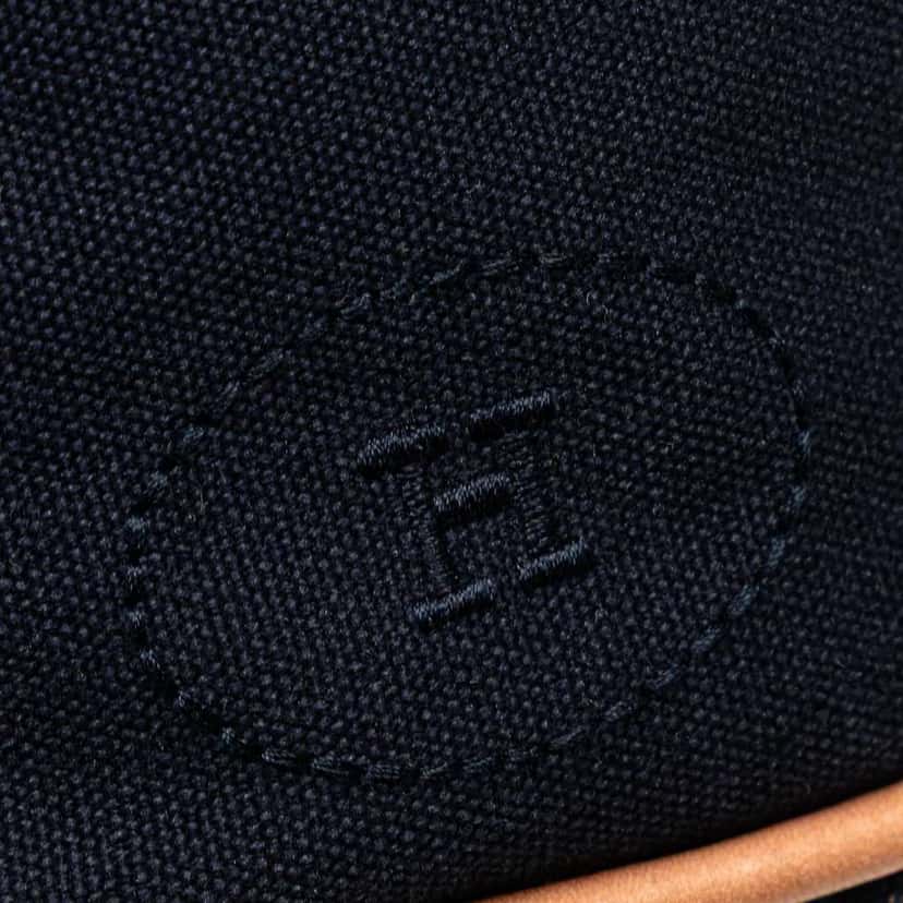 Hermès Toile Polochon Mimile Blue Canvas Good condition - Model View