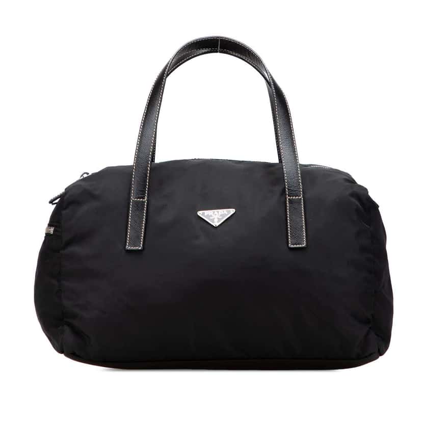 Prada Tessuto Handbag Black Good condition - Front View