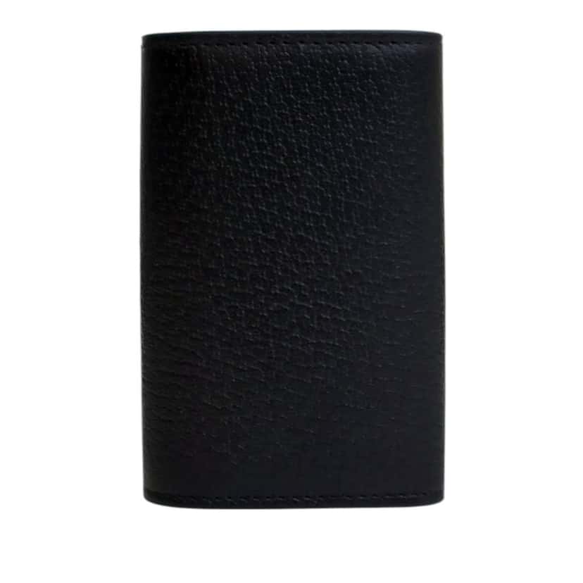 Gucci GG Marmont Leather Key Case Black Leather Good condition - Inside View