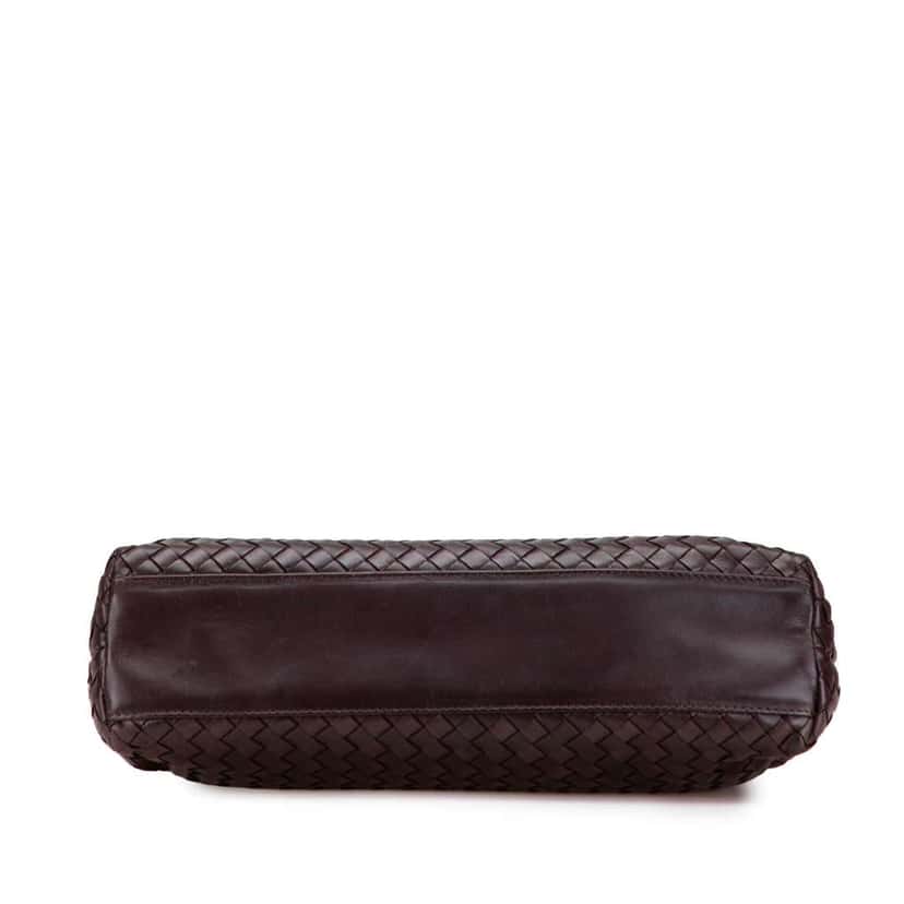Bottega Veneta Nappa Intrecciato Tote Brown Leather Good condition - Inside View