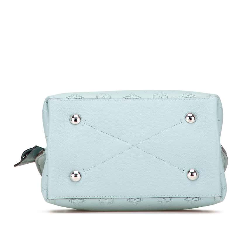 Louis Vuitton Monogram Mahina Muria Blue Leather Very good condition - Inside View