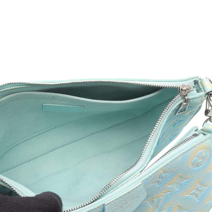 Louis Vuitton Monogram Empreinte Summer Stardust Multi Pochette Accessoires Green Leather Good condition - Inside View