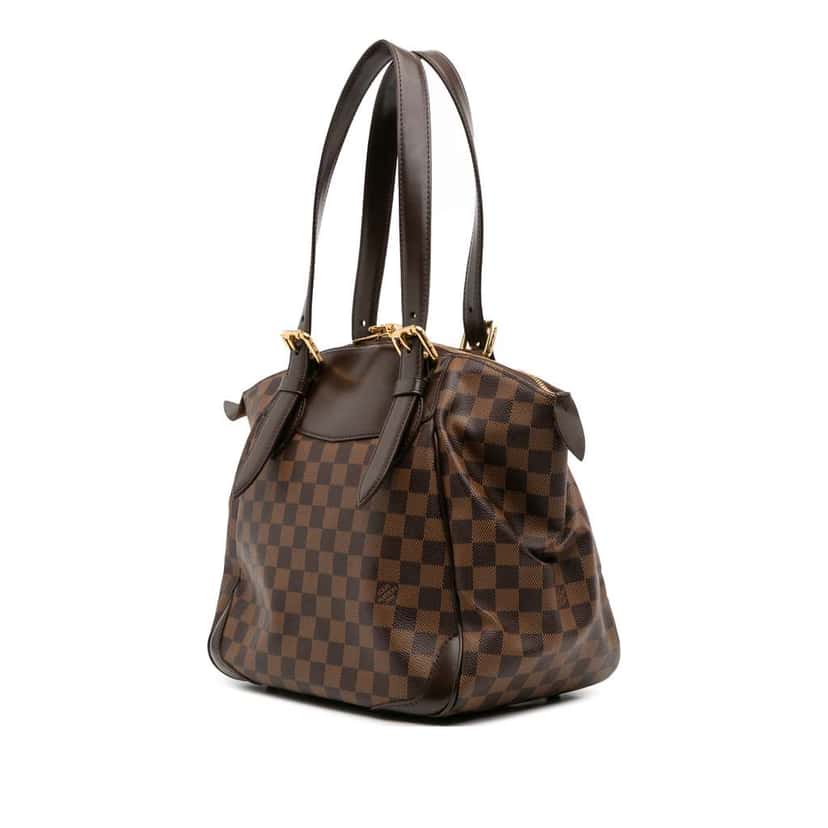 Louis Vuitton Damier Ebene Verona MM Brown Good condition - Back View