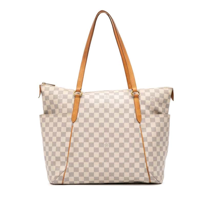 Louis Vuitton Damier Azur Totally GM White Good condition - Front View