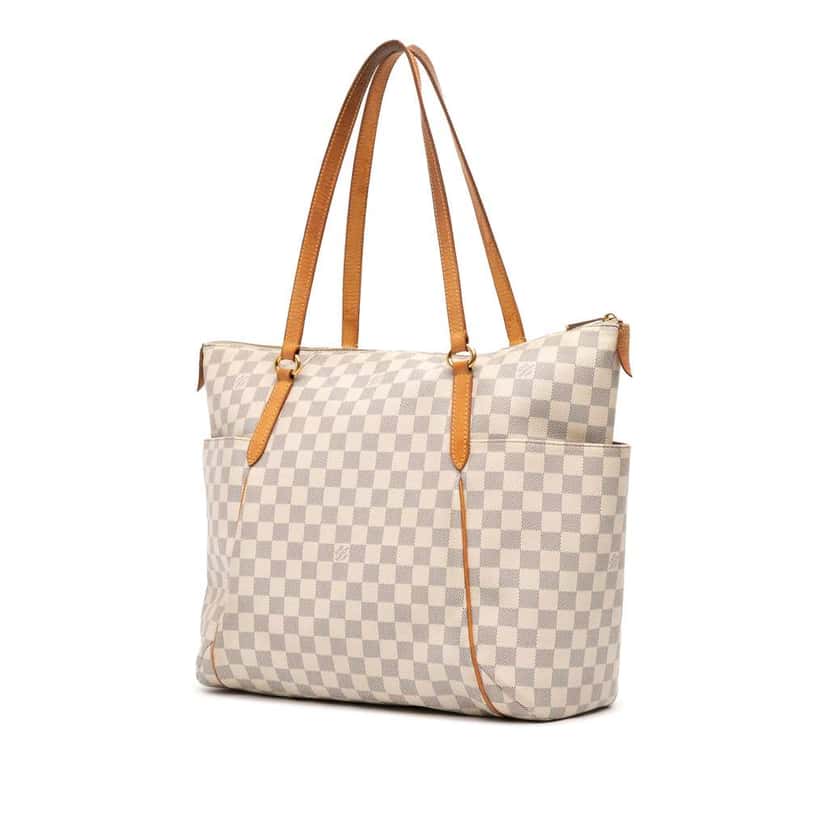 Louis Vuitton Damier Azur Totally GM White Good condition - Back View