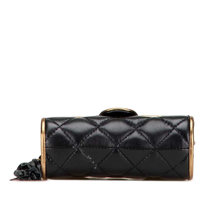 Givenchy Mini Quilted Leather Top Handle Bag Black Leather Good condition - Inside View