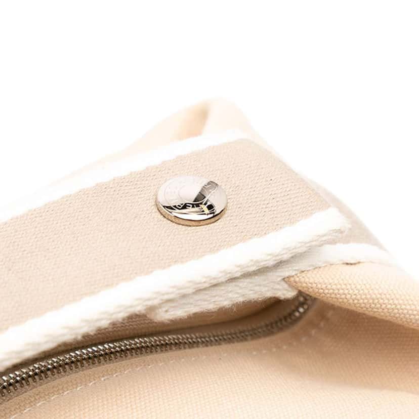 Hermès Small Canvas Bride A Brac Case Brown Canvas Good condition - Box View