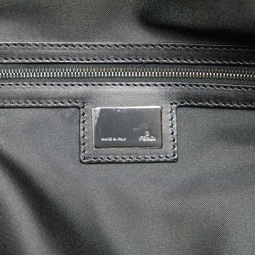 Fendi Zucchino Canvas Tote Brown Canvas Very good condition - Box View