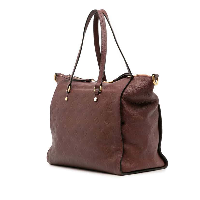 Louis Vuitton Monogram Empreinte Lumineuse PM Red Leather Good condition - Back View