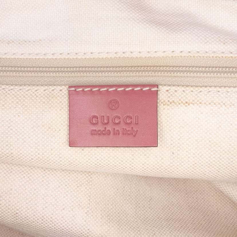 Gucci GG Canvas Sukey Satchel Brown Canvas Good condition - Box View