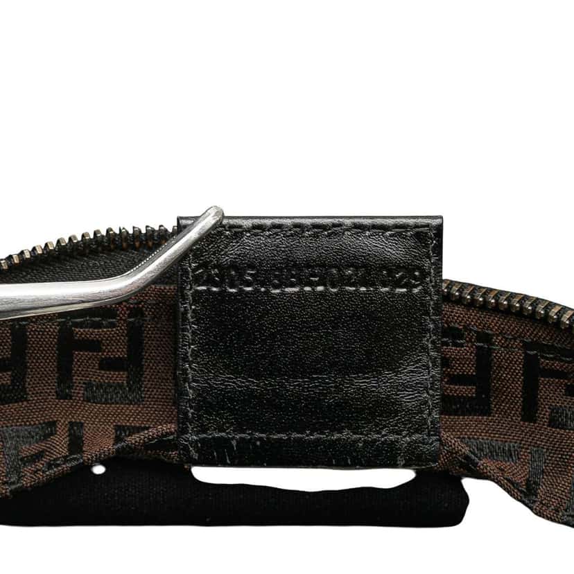 Fendi Zucchino Canvas Tote Brown Canvas Good condition - Box View
