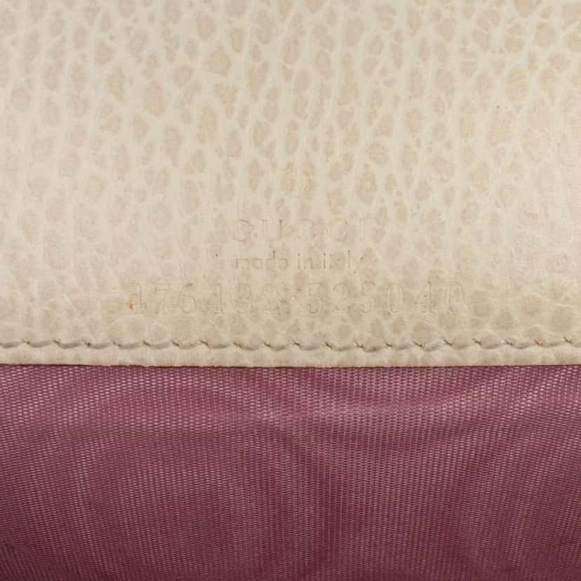 Gucci Mini Dionysus Leather Crossbody White Leather Good condition - Box View