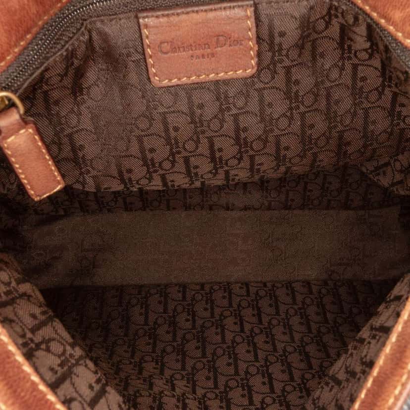 Dior Denim Street Chic Crossbody Blue Denim Good condition - Model View