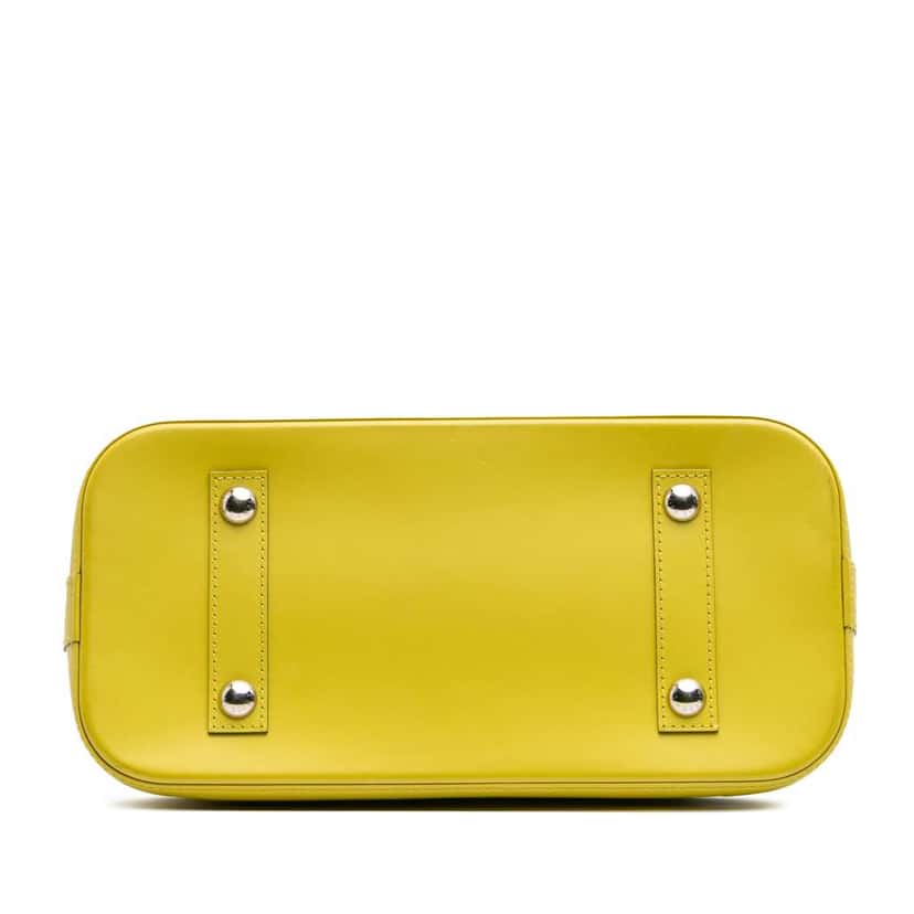Louis Vuitton Epi Alma PM Yellow Leather Good condition - Inside View