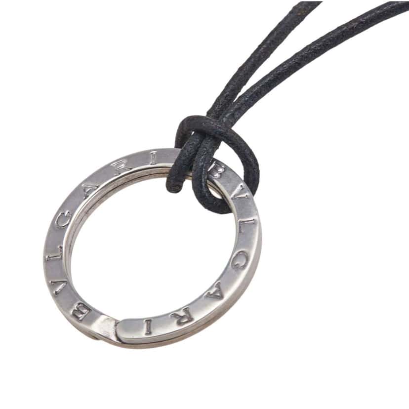 Bvlgari Sterling Silver Bvlgari Bvlgari Key Ring Pendant Necklace Silver Silver Good condition - Inside View