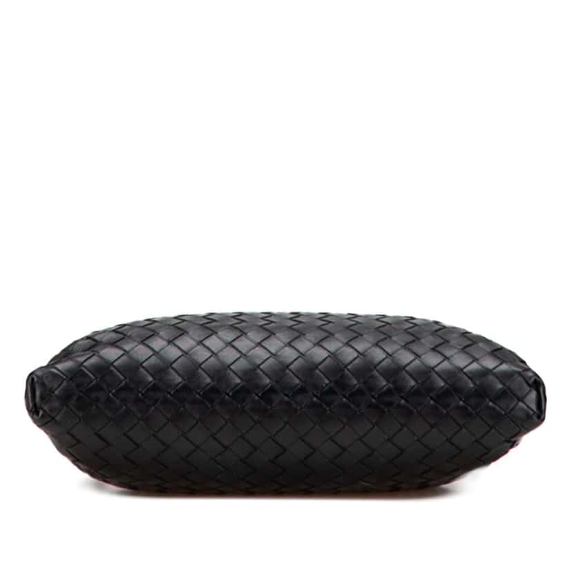 Bottega Veneta Nappa Intrecciato Crossbody Black Leather Good condition - Inside View