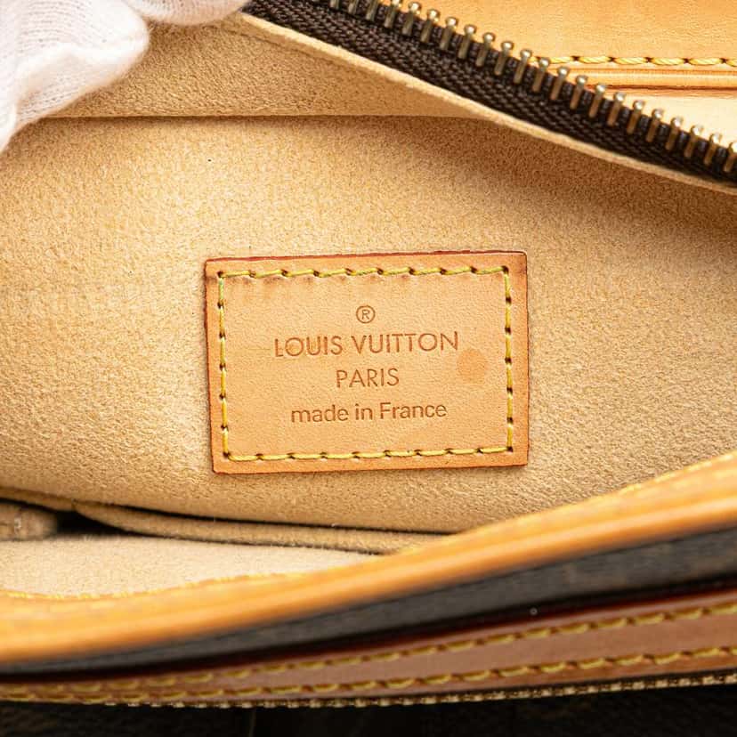 Louis Vuitton Monogram Hudson GM Brown Good condition - Box View
