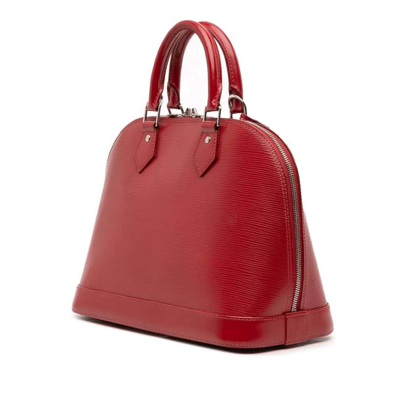 Louis Vuitton Epi Alma PM Red Leather Good condition - Back View