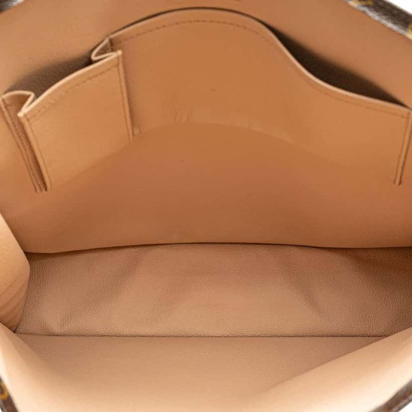 Louis Vuitton Monogram Sac Plat Brown Fair condition - Model View