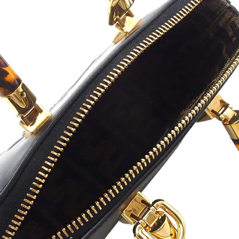 Fendi Mini Leather By The Way Satchel Black Leather Good condition - Model View