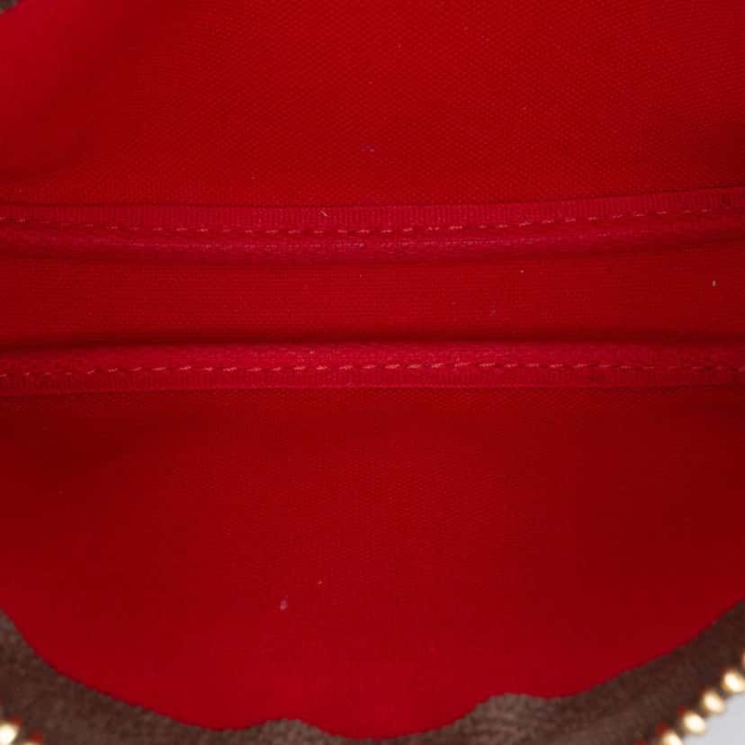 Louis Vuitton Damier Ebene Mini Pochette Accessoires Brown Canvas Very good condition - Model View