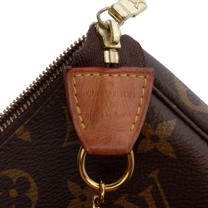 Louis Vuitton Monogram Mini Pochette Accessoires Brown Good condition - Box View