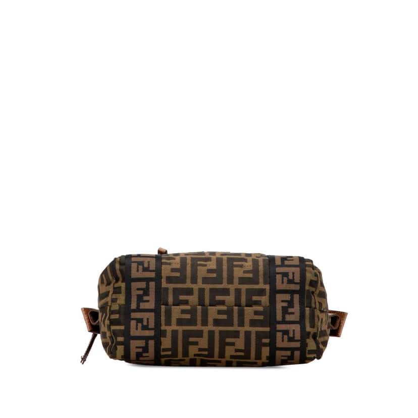 Fendi Zucca Canvas FF Handbag Brown Canvas Good condition - Inside View