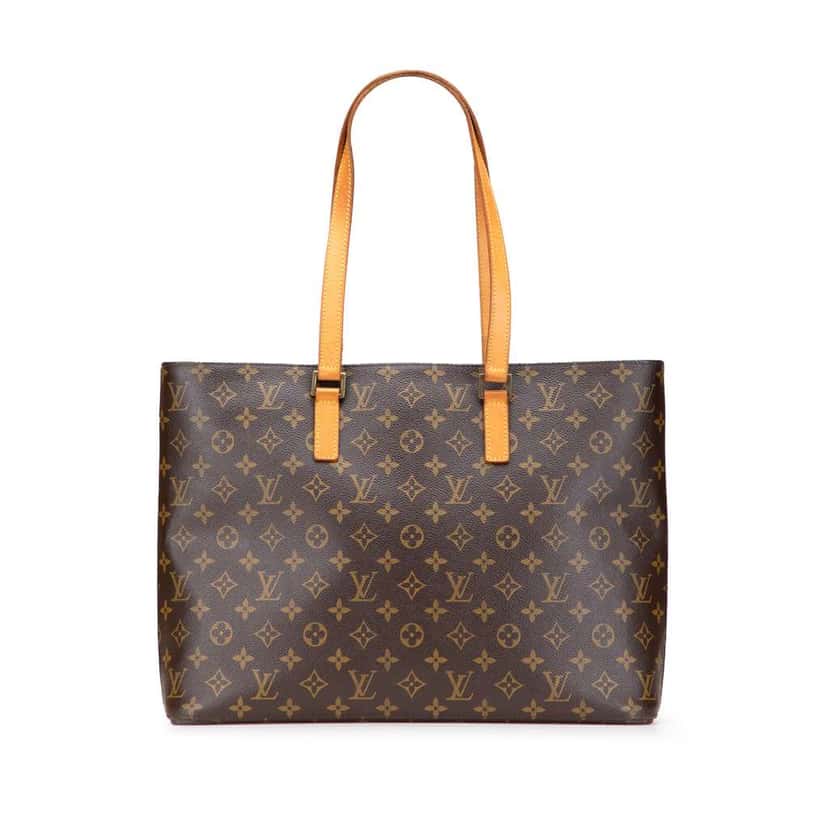 Louis Vuitton Monogram Luco Brown Canvas Good condition - Front View