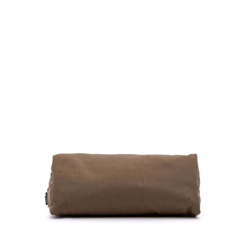 Fendi Canvas Flap Shoulder Bag Brown Canvas Good condition - Inside View