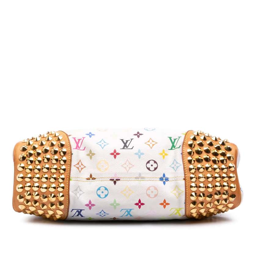 Louis Vuitton Monogram Multicolore Chrissie MM White Good condition - Inside View