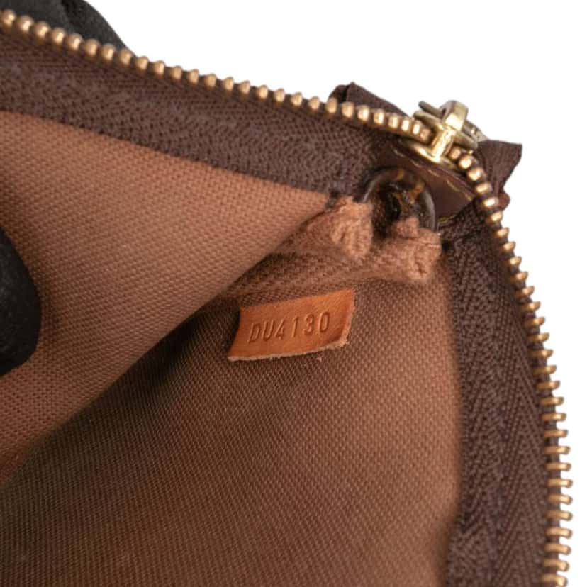 Louis Vuitton Monogram Mini Pochette Accessoires Brown Canvas Good condition - Box View