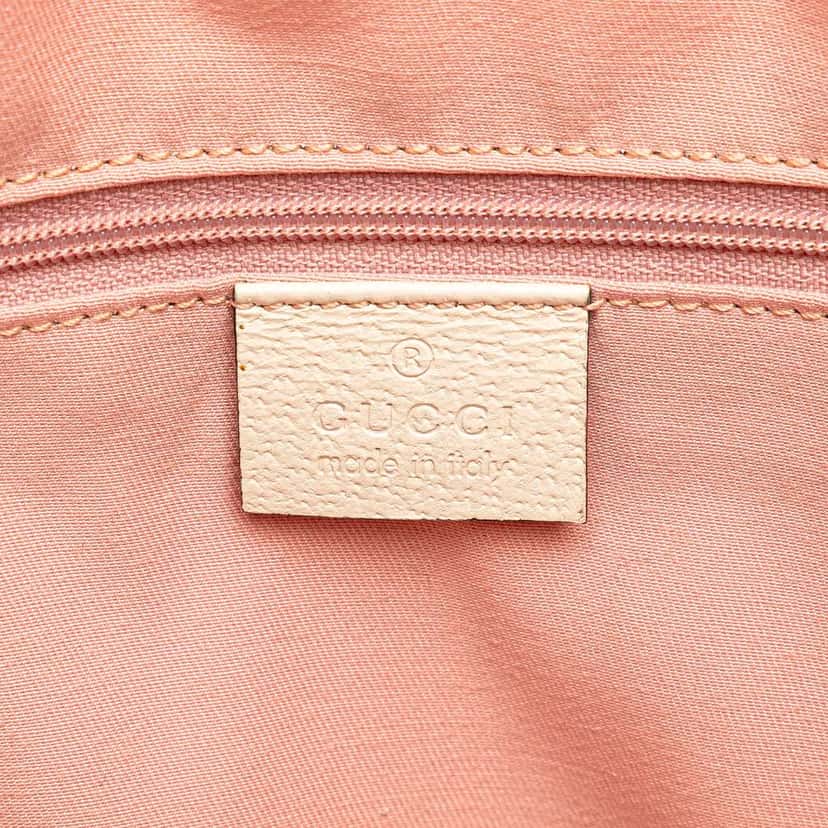 Gucci GG Canvas Abbey D Ring Tote Pink Canvas Good condition - Box View
