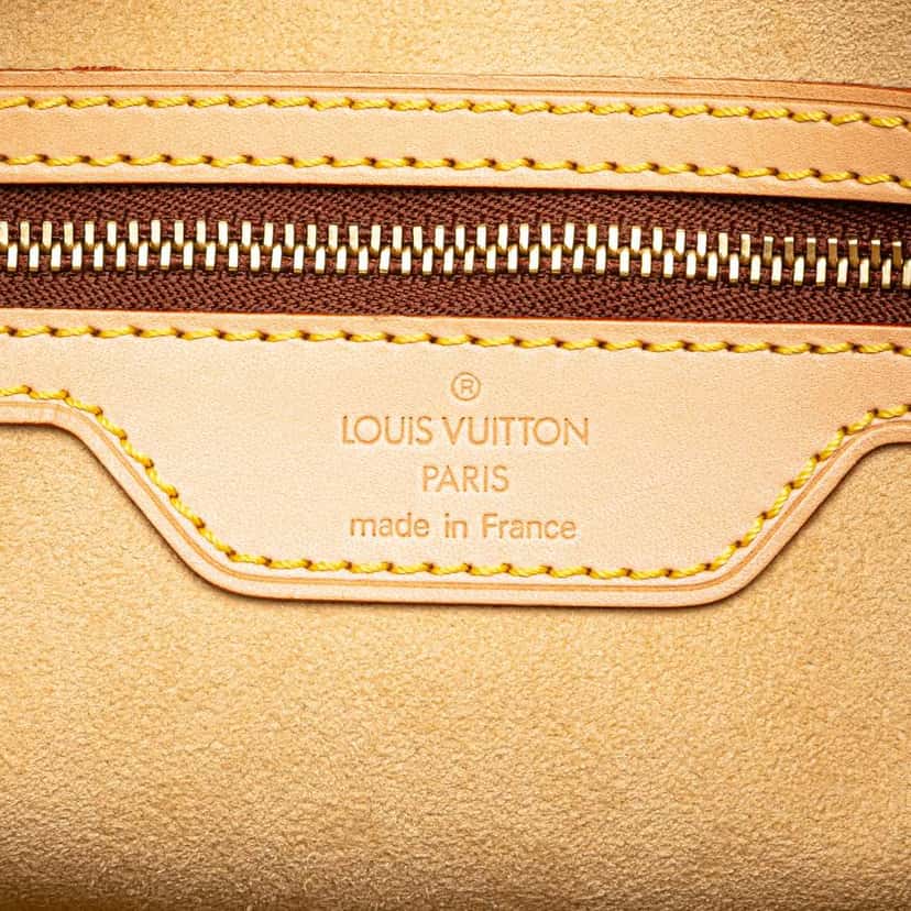 Louis Vuitton Nomade Petit Bucket Brown Leather Very good condition - Box View