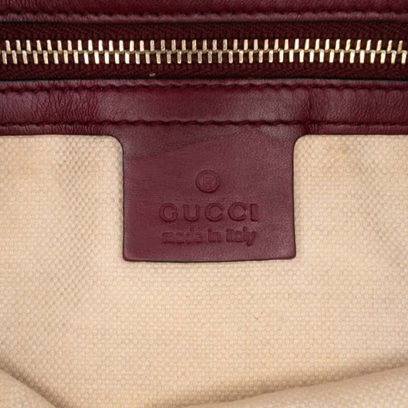 Gucci GG Canvas Mayfair Satchel Brown Canvas Good condition - Box View