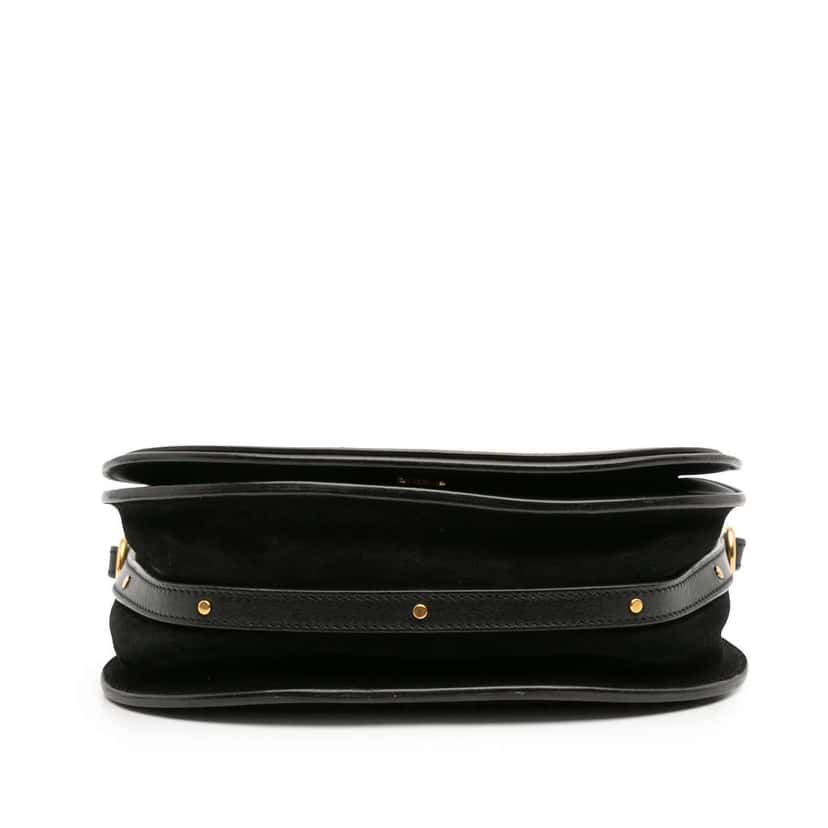 Chloé Medium Leather Nile Bracelet Satchel Black Leather Good condition - Inside View