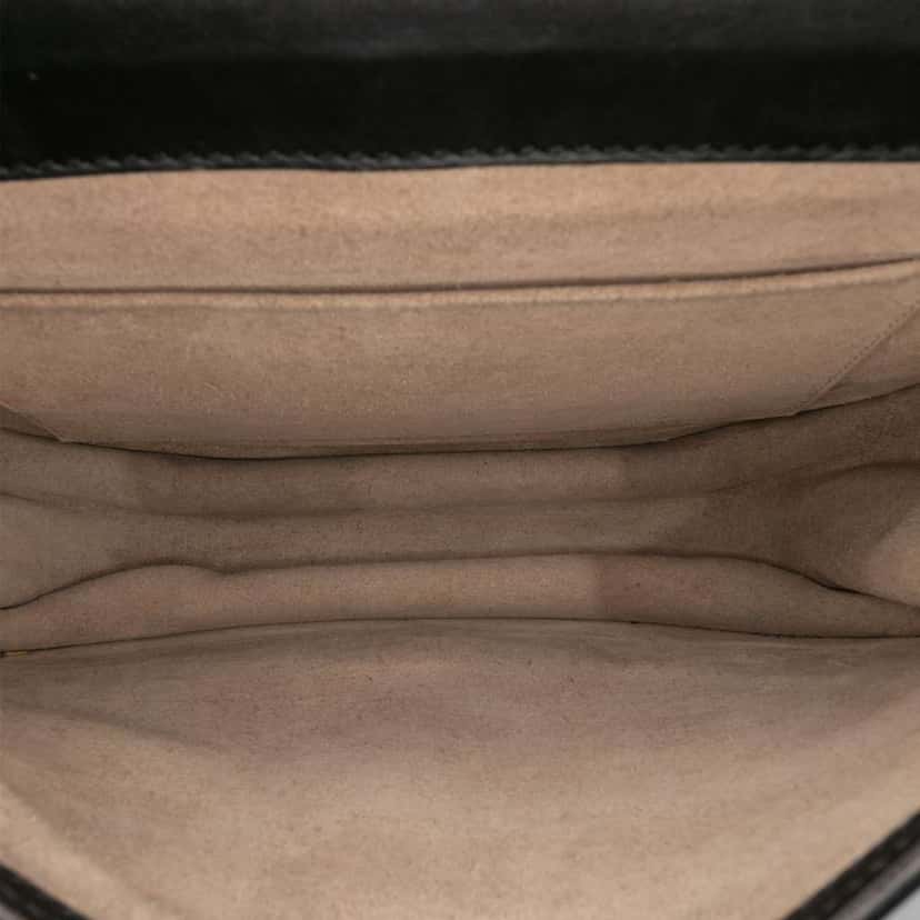 Chloé Medium Leather Nile Bracelet Satchel Black Leather Good condition - Model View