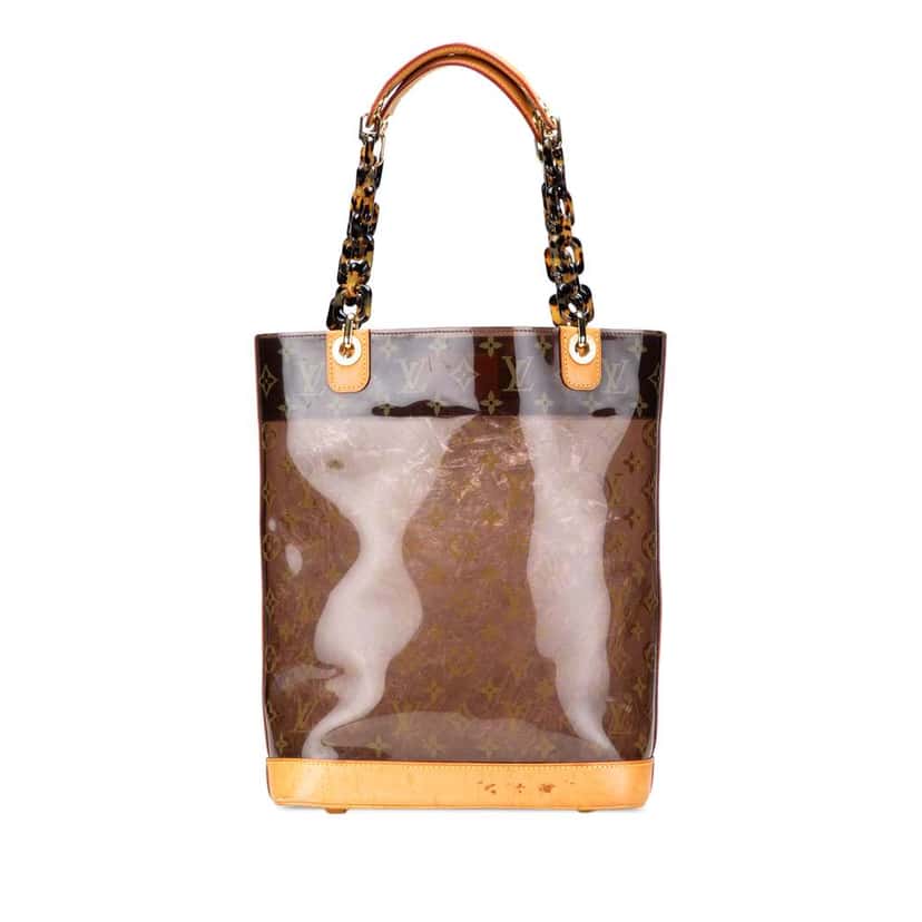 Louis Vuitton Monogram Cabas Sac Ambre MM Brown Good condition - Front View