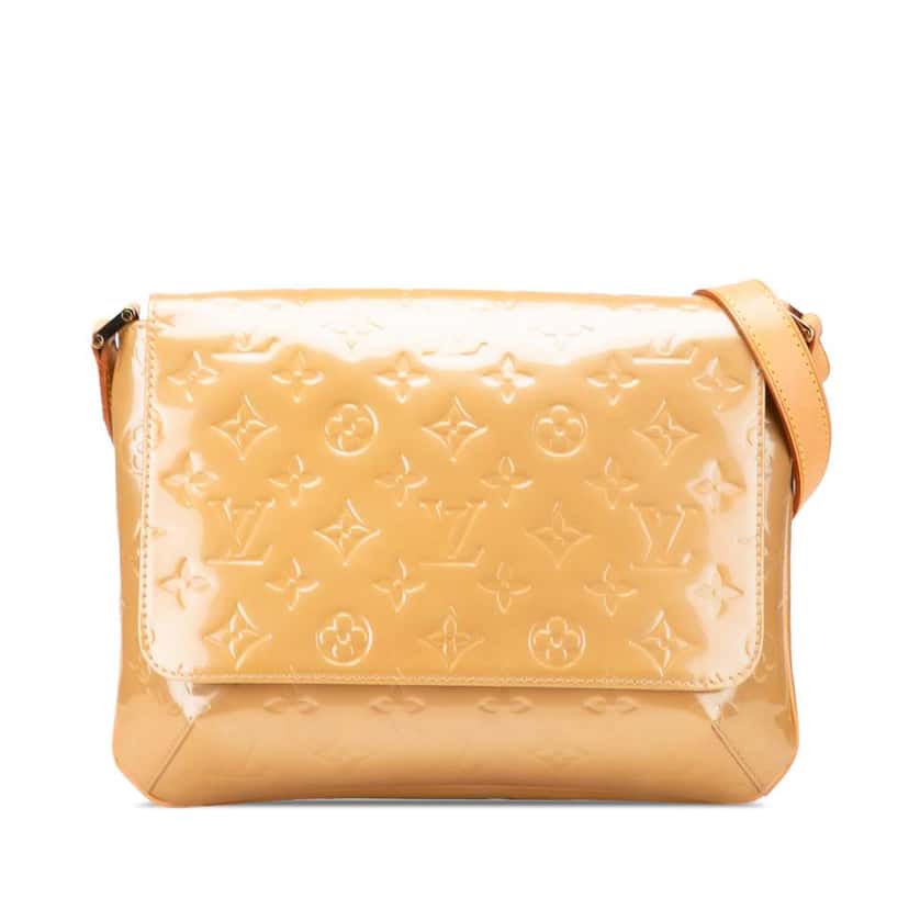 Louis Vuitton Monogram Vernis Thompson Street Brown Leather Good condition - Front View