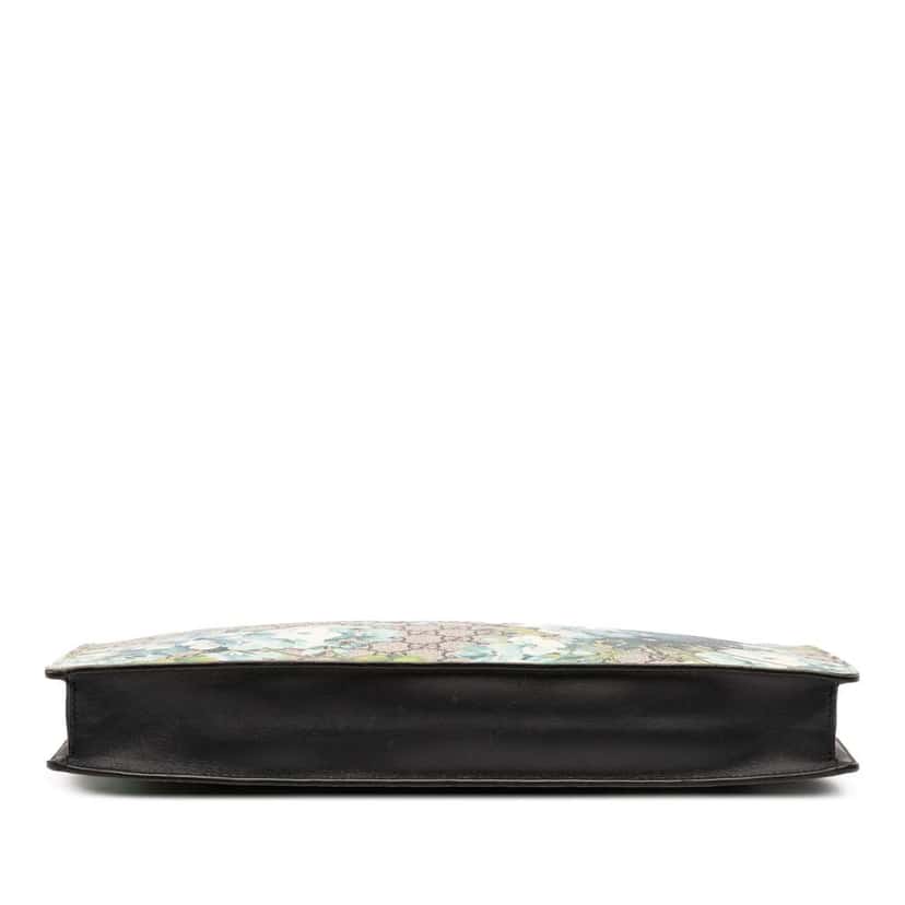 Gucci GG Supreme Blooms Messenger Bag Brown Canvas Good condition - Inside View